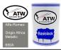 Preview: Alfa-Romeo, Grigio Africa Metallic, 650A: 500ml Lackdose, von ATW Autoteile West.